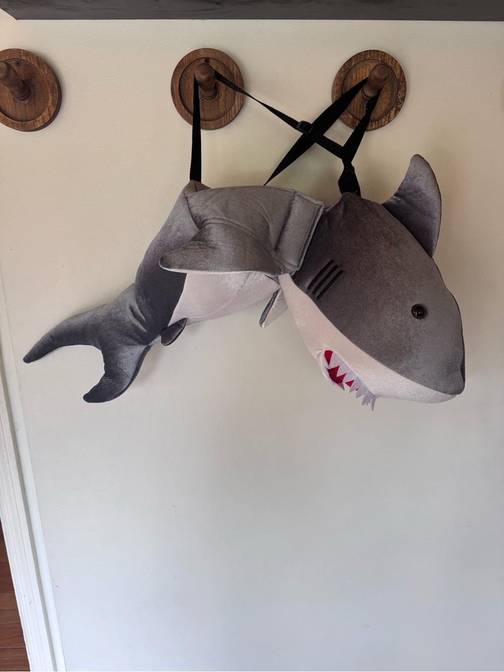 Going Wild Plush Shark Halloween Costume for Kids size 3-7 years